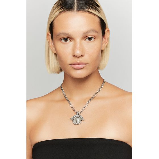 Colar Medalha Enchant Prata Boho